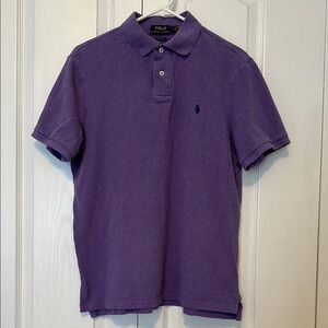 Polo by Ralph Lauren Men's Polo Shirt in Rich Purple